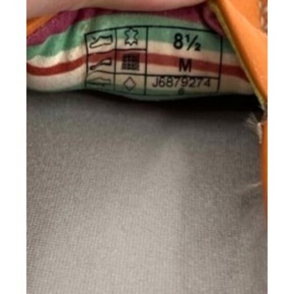 SAS Sunny Slip on Loafer Orange Leather Comfort Shoe Womens Sz 8.5 M Flat Mocca - Picture 11 of 12